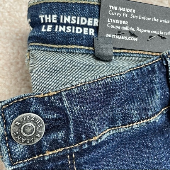reitmans The Insider Straight Denim Blue Jeans 33 Petite - Picture 11 of 12